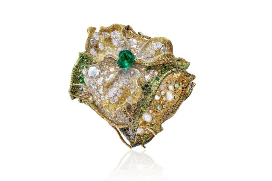 2019 Black Masterpiece XVIII Emerald Branch Bangle
