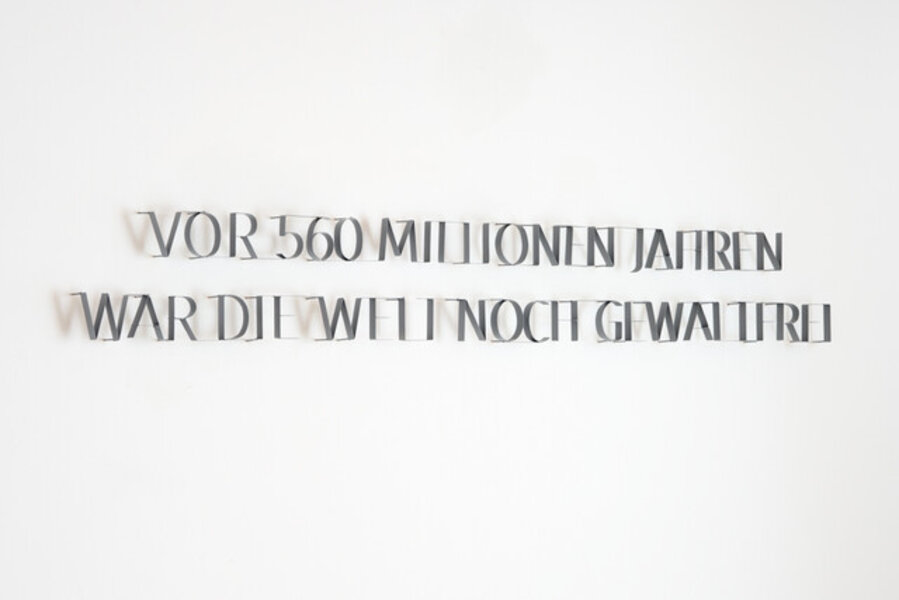 “Vor 560 Millionen Jahren…”
