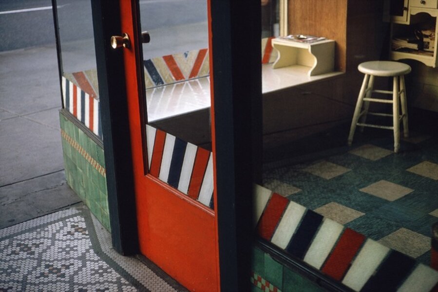 Empty Barbershop
