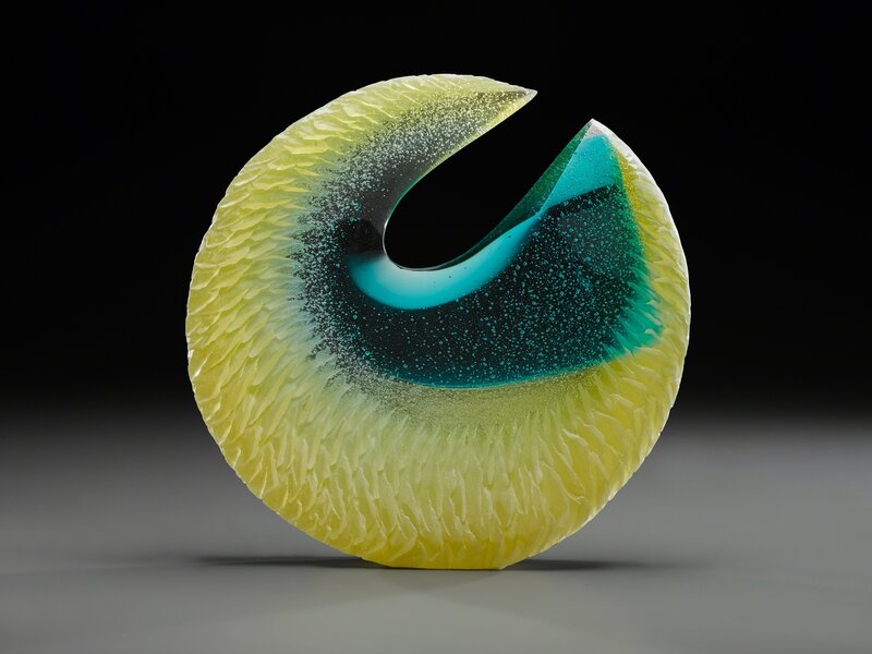 Alex Gabriel Bernstein, ‘Summer glow’, Sculpture, Cast and cut glass, Billis Williams Gallery