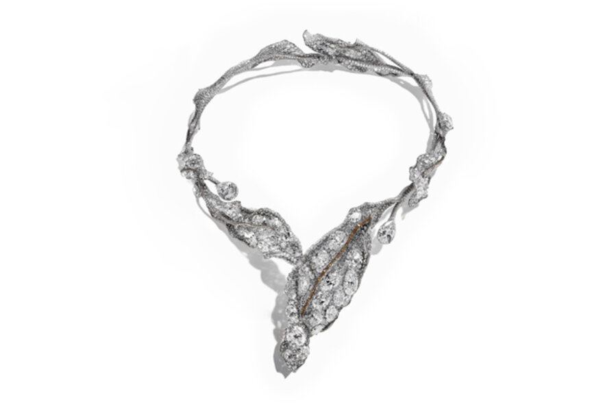 2016 Black Label Masterpiece IX Winter Leaves Necklace
