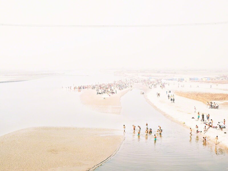 Caleb Cain Marcus, ‘Humans, water, earth and space’, 2013, Print, Pigment fiber print, Gallery Highlights