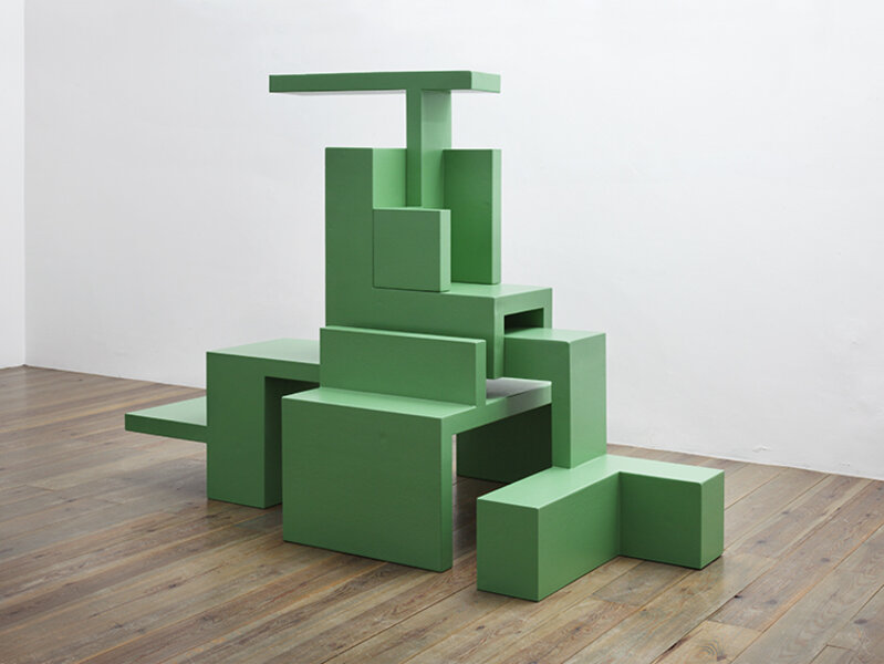 Krijn De Koning, ‘Krijn de Koning Modular Work (Green)’, 2012, Sculpture, Polyurea,  5 parts, dimensions vary, Slewe Gallery
