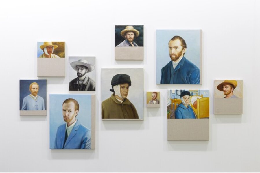 Chinese Whispers – Neue Malerei (Van Gogh I-X)