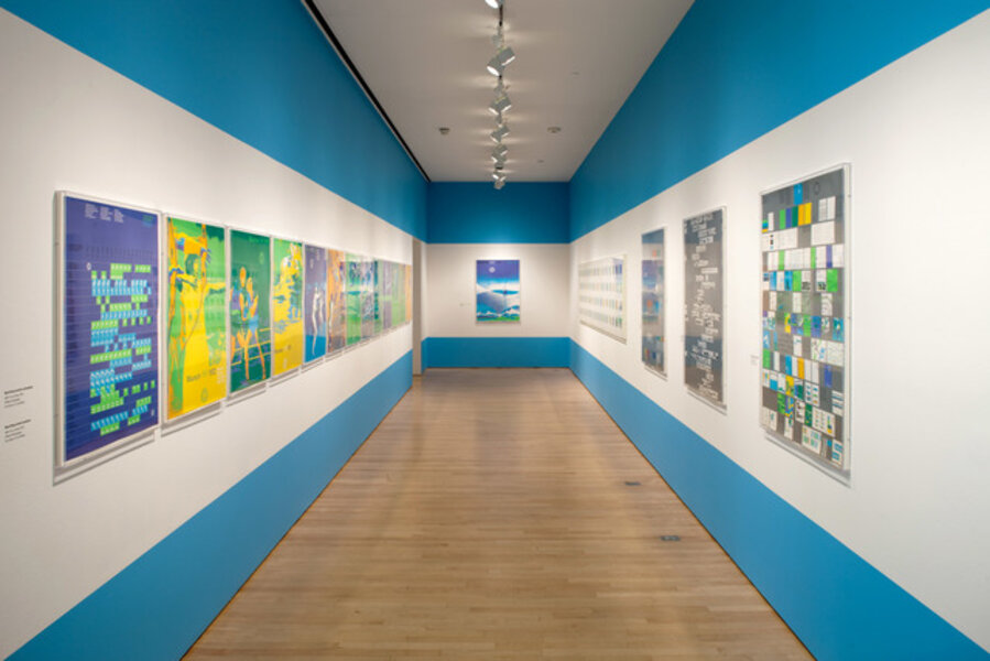 Installation view "Otl Aicher: München 1972", 2009