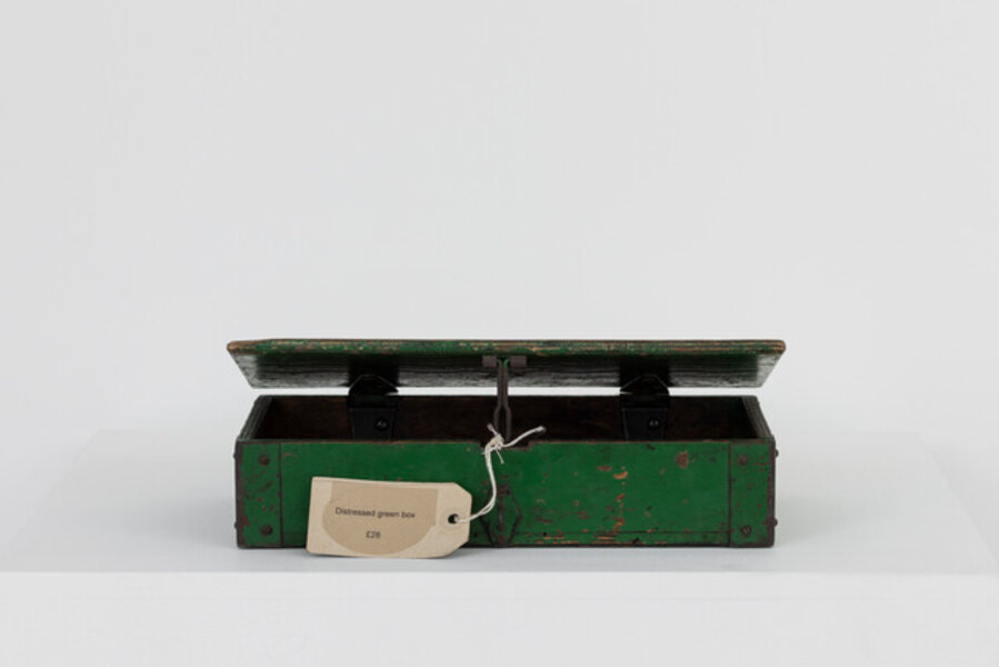 Distressed Green Box