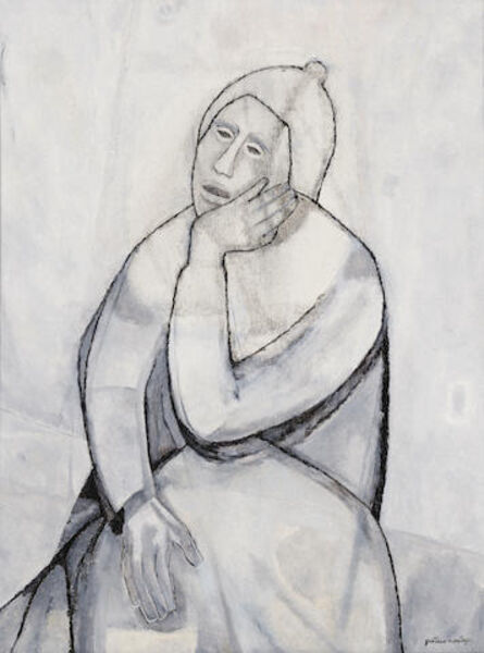 Gustavo Montoya, ‘Mujer Pensando’, ca. 1960