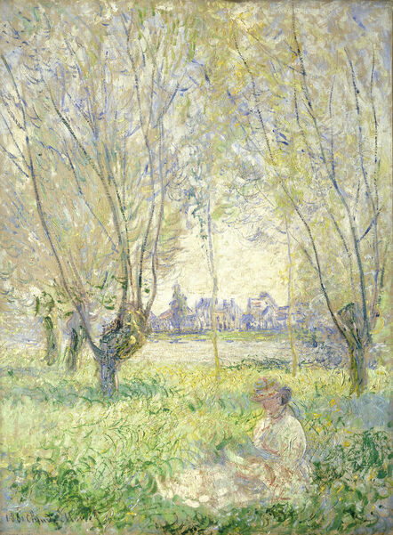 Claude Monet, ‘Woman Seated under the Willows’, 1880