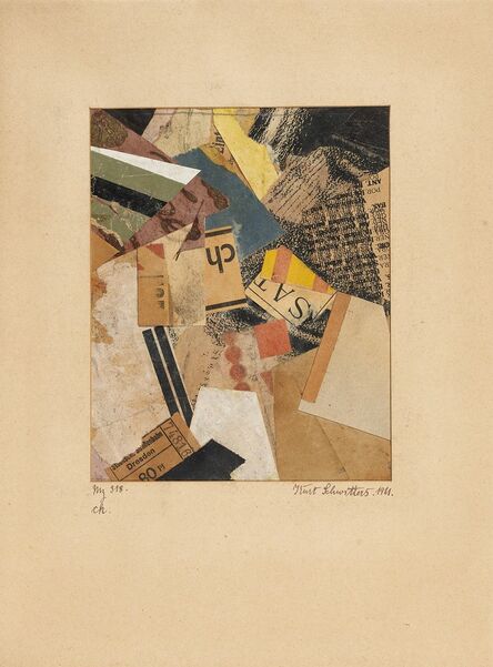 Kurt Schwitters, ‘Merz 318. ch.’, 1921