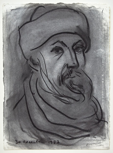 Paul Resika, ‘Self-Portrait, 30 December #2’, 1987