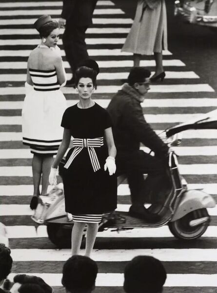 William Klein, ‘Simone + Nina, Piazza di Spagna, Rome’, 1960
