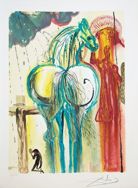 Salvador Dalí, ‘Dalinean Horses - Le Centurion’, 1972