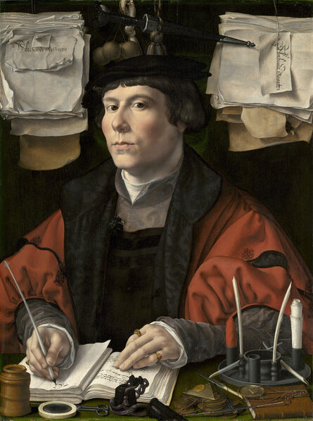 Jan Gossaert, ‘Portrait of a Merchant’, ca. 1530