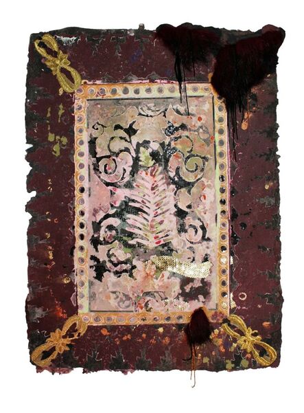 Lina Puerta, ‘Untitled (Burgundy/Tapestries Series)’, 2016