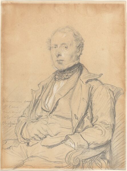 Théodore Chassériau, ‘Victor-Auguste de Saint-Rémy’, ca. 1850