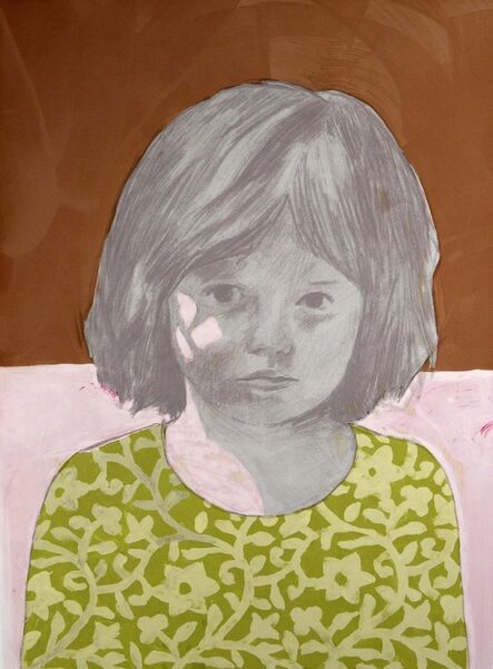 Claerwen James, ‘Girl 4, Brown, Green’, 2010
