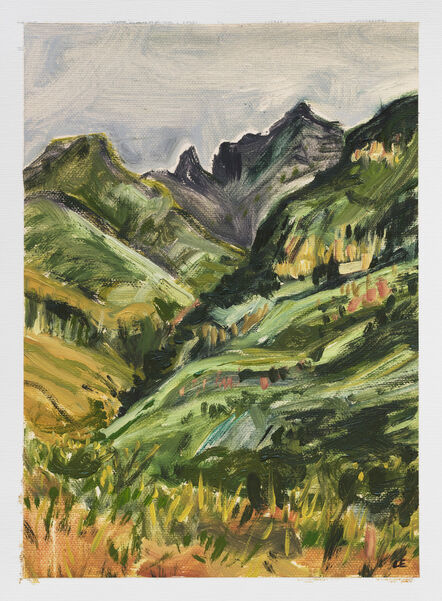 Larita Engelbrecht, ‘Drakensberg Near Cathedral Peak’, 2021