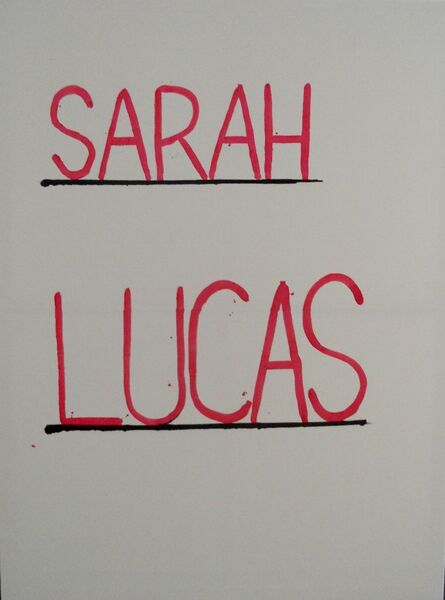 AGGTELEK, ‘Sarah Lucas’, 2015