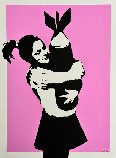 Banksy, ‘Bomb Love / Bomb Hugger (Signed)’, 2003
