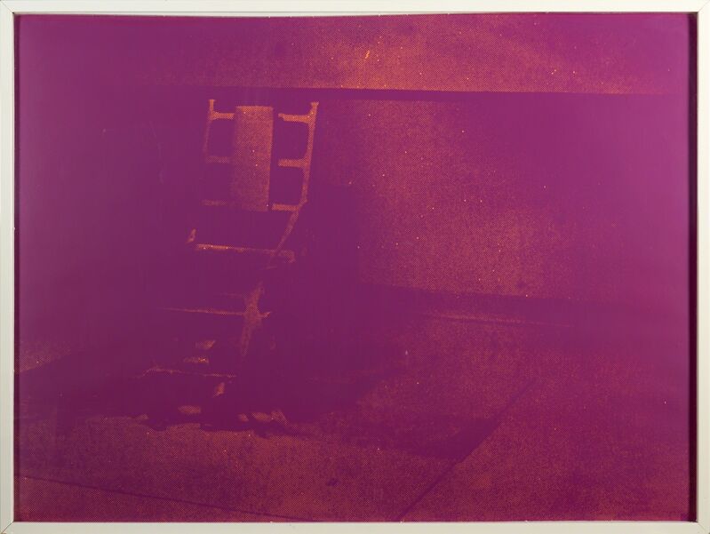 Andy Warhol, ‘Electric Chair #76’, 1971, Print, Screenprint in colors (framed), Rago/Wright/LAMA