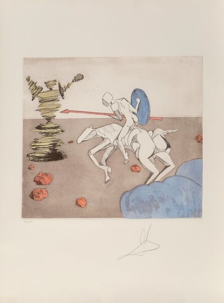 Salvador Dalí, ‘The Quest, from Historia de Don Quichotte da la Mancha’, 1980