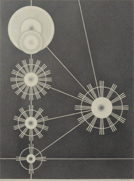 Emil Bisttram, ‘Psychic Energy Centered’, ca. 1930