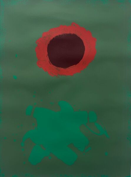 Adolph Gottlieb, ‘Chrome Green’, 1972