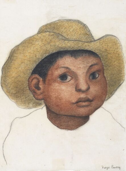 Diego Rivera, ‘Boy with Hat’, circa 1935