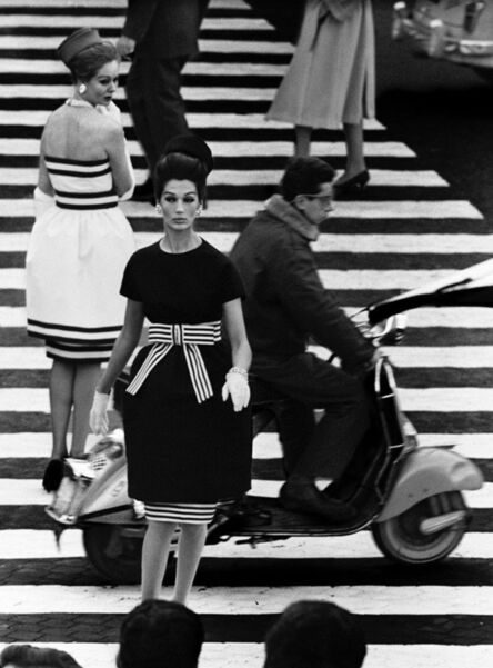 William Klein, ‘Simone + Nina, Piazza di Spagna, Rome (Vogue), ’, 1961