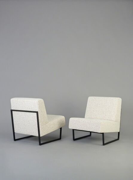 Pierre Guariche, ‘Pair of chairs FG2 - Courchevel’, 1959-1960