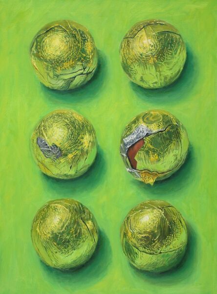 Douglas Newton, ‘Green and Gold’, 2017