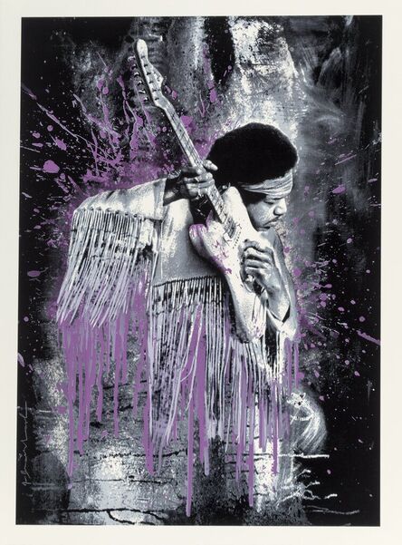 Mr. Brainwash, ‘Jimi Hendrix (Purple)’, 2015