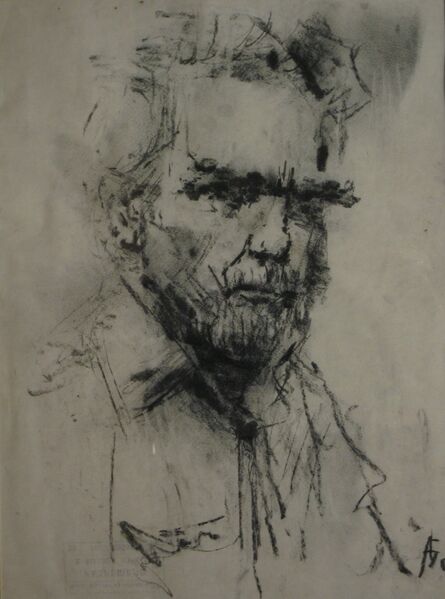 Aron Froimovich Bukh, ‘Self portrait’, ca. 1985