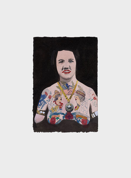Peter Blake, ‘Tattooed People, Doris’, 2015