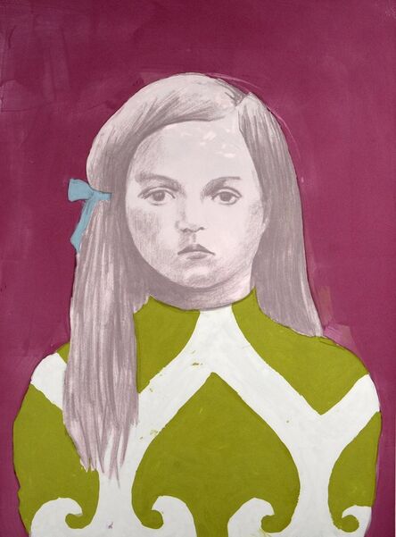 Claerwen James, ‘Girl 3, Green, White’, 2010