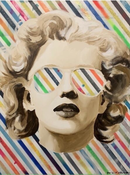 Daniel Maltzman, ‘Stripe Sunglasses Marilyn’, 2020
