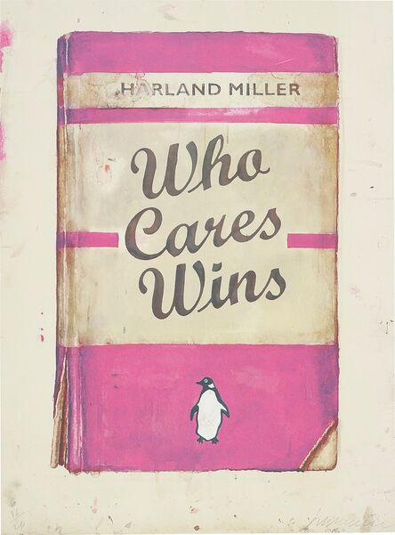 Harland Miller, ‘Who Cares Wins, from Artists with Liberty: Save Our Human Rights Act’, 2016