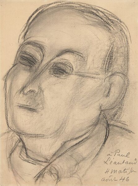 Henri Matisse, ‘Portrait de Paul Léautaud’