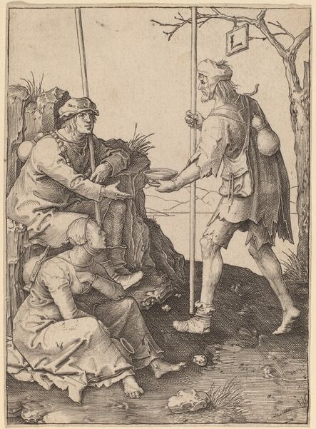 Lucas van Leyden, ‘The Beggars’, ca. 1510