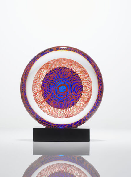 Peter Layton, ‘Blue & Orange Disc’, 2022