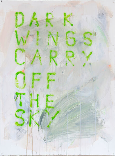 Fabian Herkenhoener, ‘Dark wings carry off the sky’, 2021