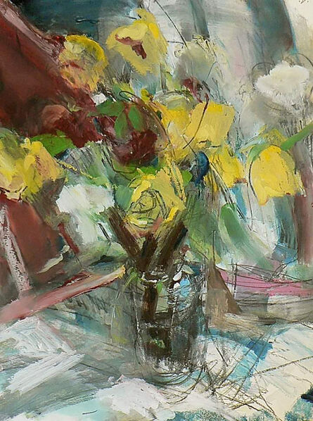 Michael Louis Johnson, ‘Still Life: Roses in a Glass Jar’, 2020