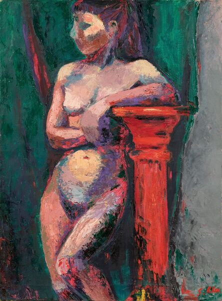 Seund Ja Rhee, ‘Femme à la colonne’, 1956