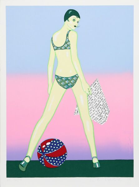 Kiki Kogelnik, ‘Beach Ball’, 1978