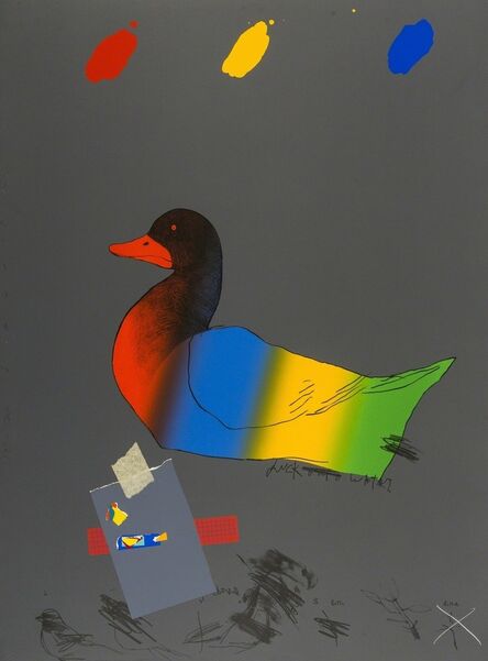 Raymond Saunders, ‘Duck Out of Water’, 1975