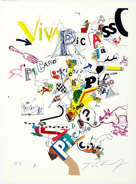 Jean Tinguely, ‘Viva Picasso’, 1974