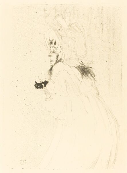 Henri de Toulouse-Lautrec, ‘May Belfort Bowing (Miss May Belfort saluant)’, 1895
