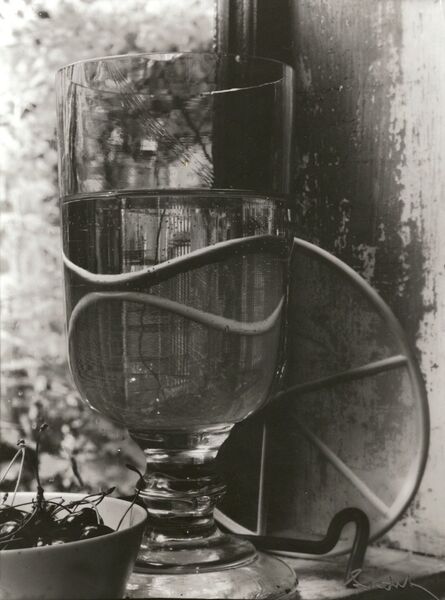 Josef Sudek, ‘Still Life of Cherries and Glass’, 1950s/1960s