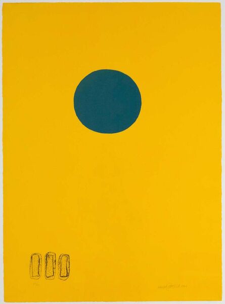 Adolph Gottlieb, ‘Chrome Yellow’, 1966