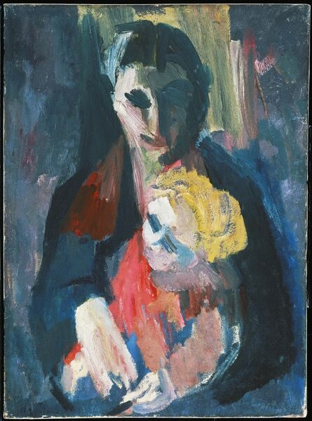 David Bomberg, ‘The Artist's Wife and Baby ’, 1937